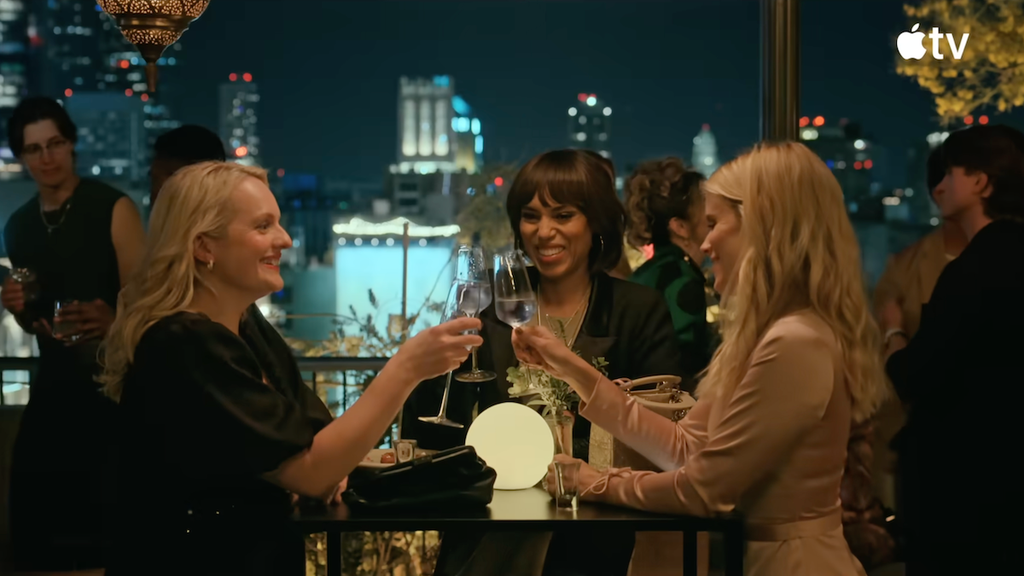 Elizabeth Moss, Kerry Washington and Kate Mara in "Imperfect Women" (Credit: Apple TV)